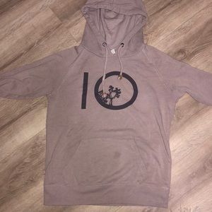 Tan ten tree hoodie